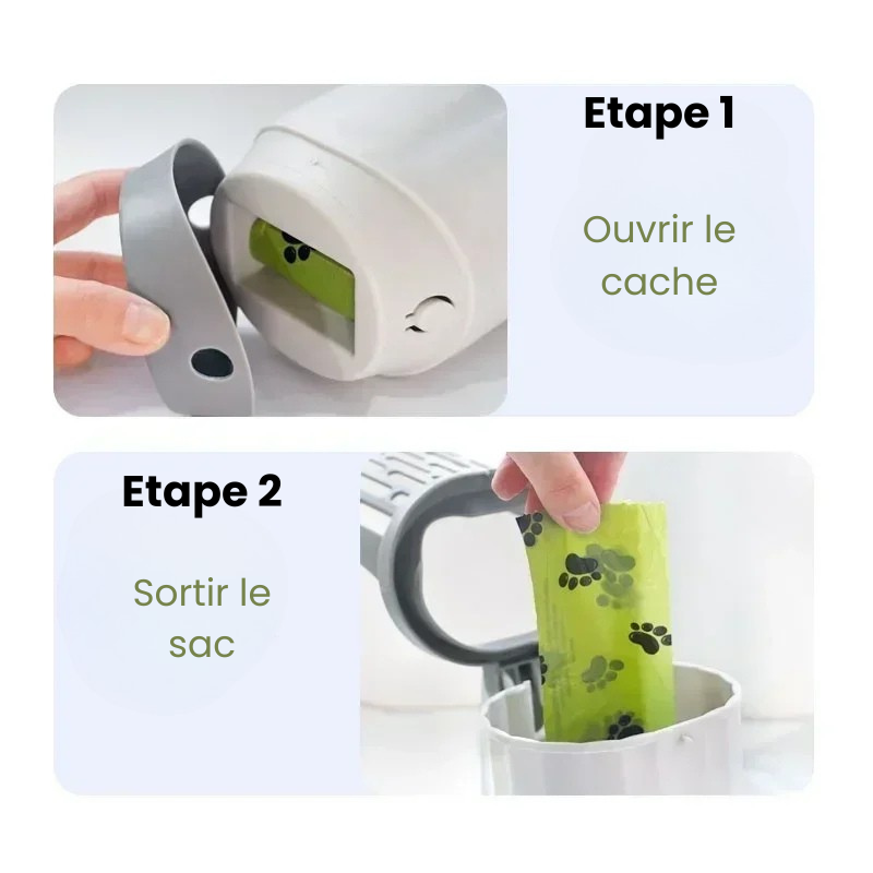 🐱 Pelle à litière 2-en-1