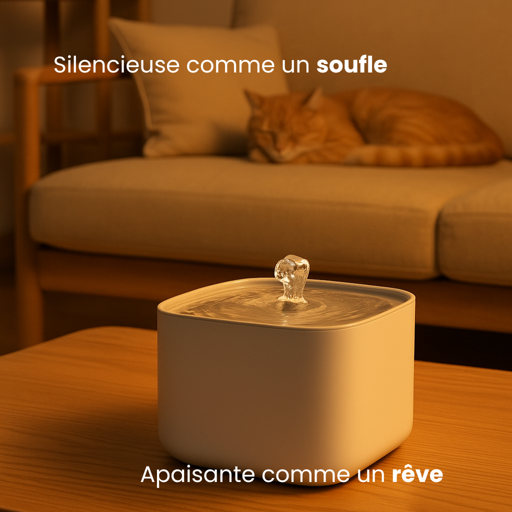 😺 Fontaine à Eau - L’Essentiel Bien-Être pour Chat