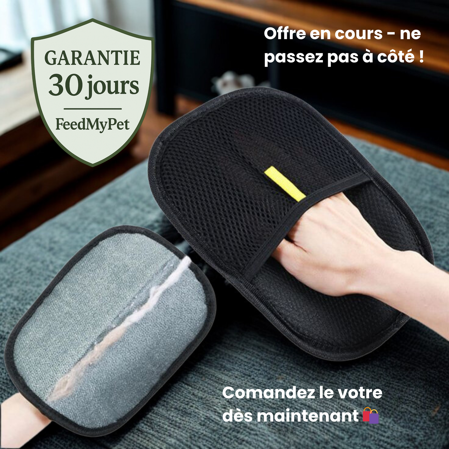 CleanPad™ - Ramasse poils