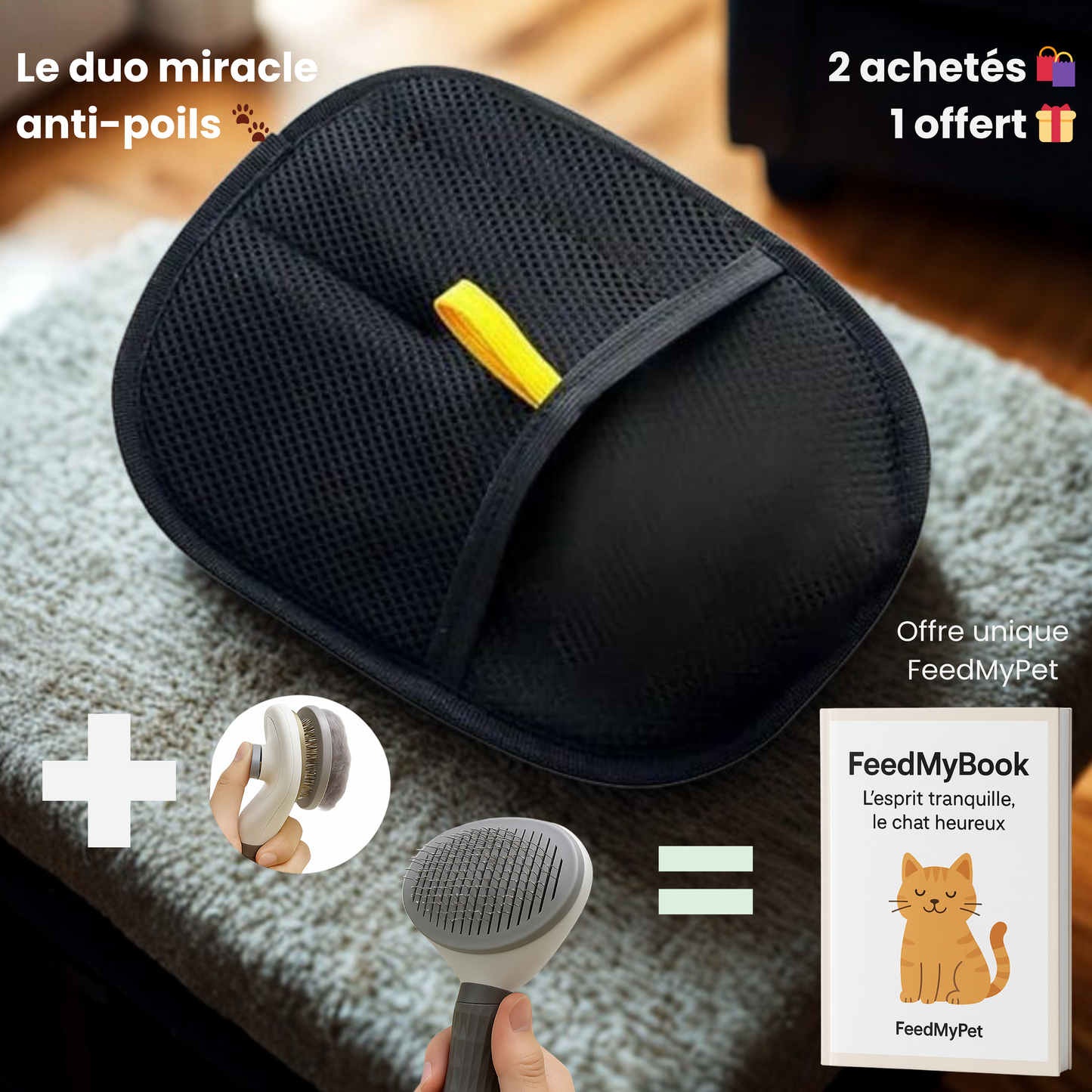 CleanPad™ - Ramasse poils