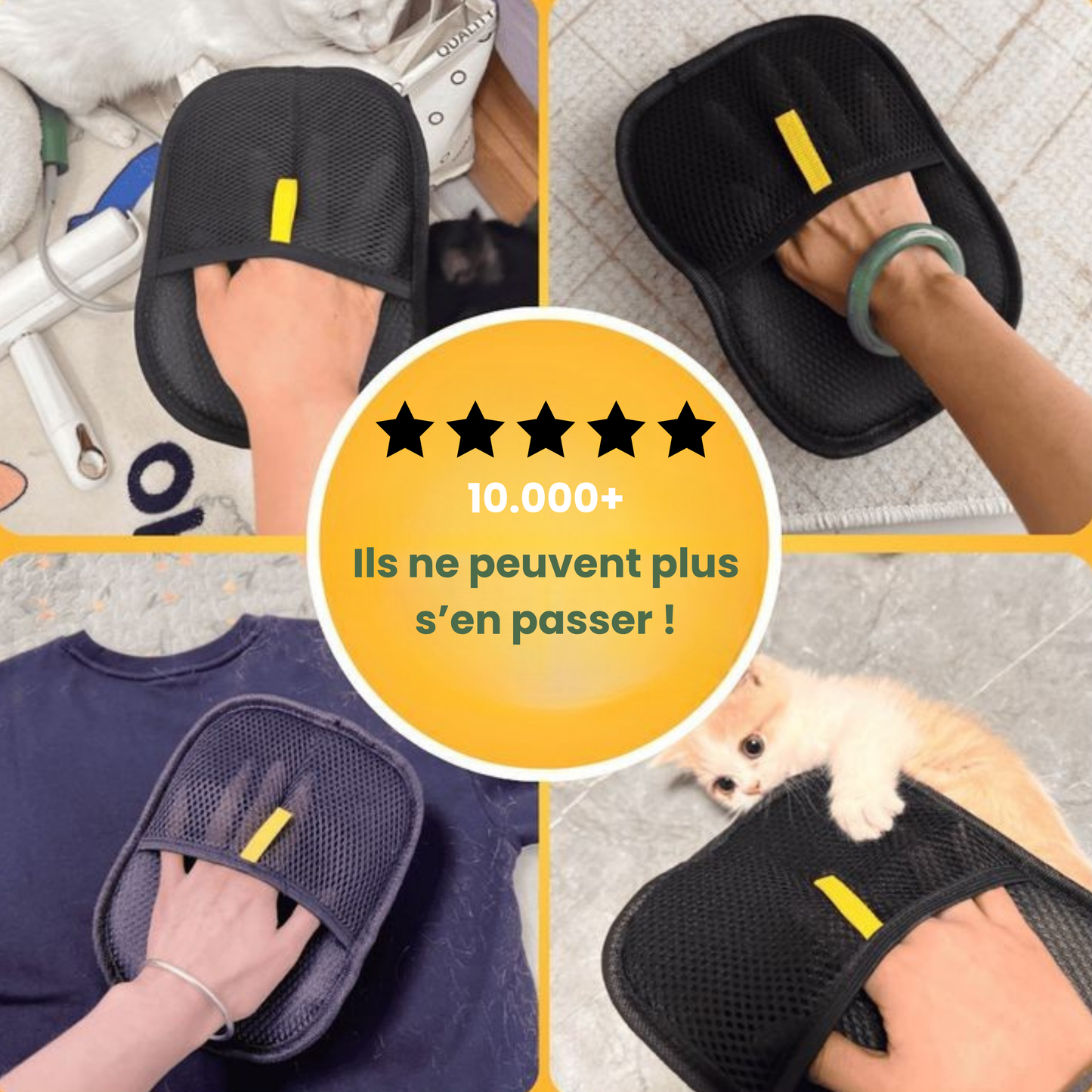 CleanPad™ - Ramasse poils